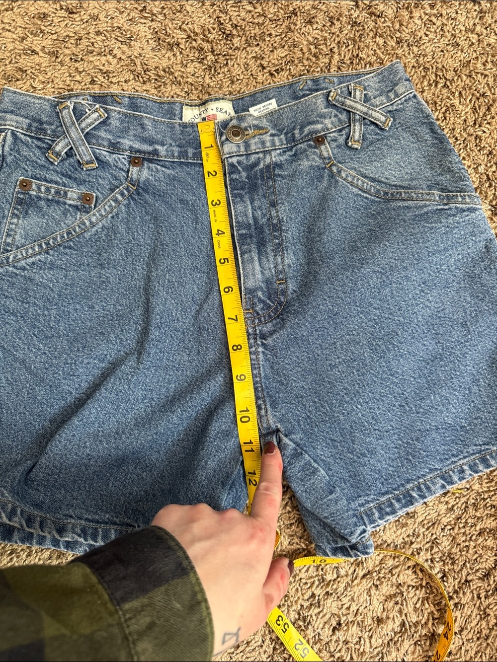 ☀️  County Seat • Vintage Denim Shorts • Women's Size 7/8 - Picture 15 of 15